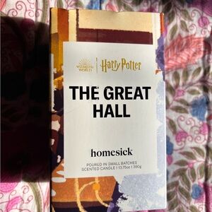Homesick Harry Potter The Great Hall Scented Candle